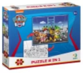 Puzzle 60 Paw Patrol 2 in 1 - tantis.pl