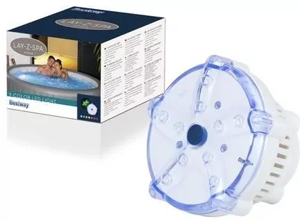 Lampka basenowa Lay-Z-Spa LED 7 kolorów - tantis.pl