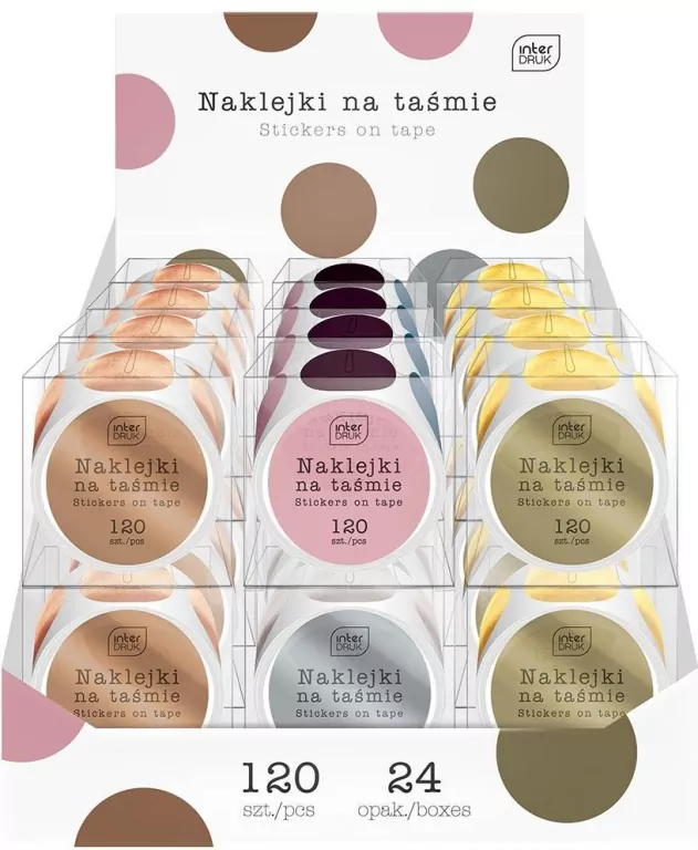 Naklejki na taśmie. Glam - tantis.pl