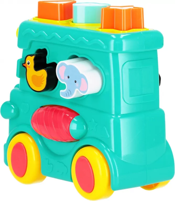 BAM BAM SORTER LOKOMOTYWA 23X19X11 WB 6 - tantis.pl