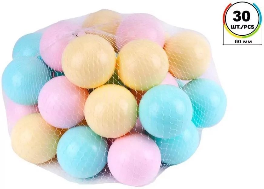 Piłeczki, 30 sztuk - tantis.pl
