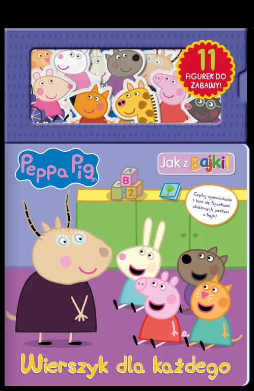Peppa Pig. Wierszyk dla każdego Jak z bajki! cz. 1 - tantis.pl