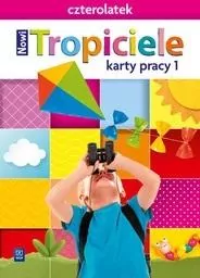 Nowi Tropiciele. Czterolatek. Karty pracy 1 - tantis.pl