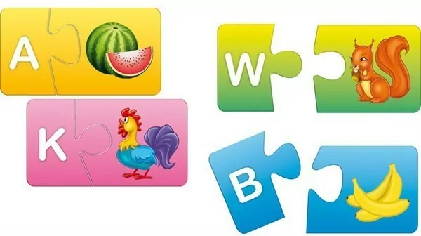 Abecadło. Układanka dydaktyczna - tantis.pl