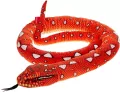 Maskotka Wąż czerwony 180cm - tantis.pl
