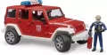 Jeep Wrangler Unlimited Rubicon. Straż Pożarna z figurką - tantis.pl