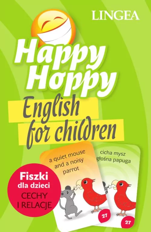 Happy Hoppy Fiszki. Angielski. Cechy i relacje - tantis.pl