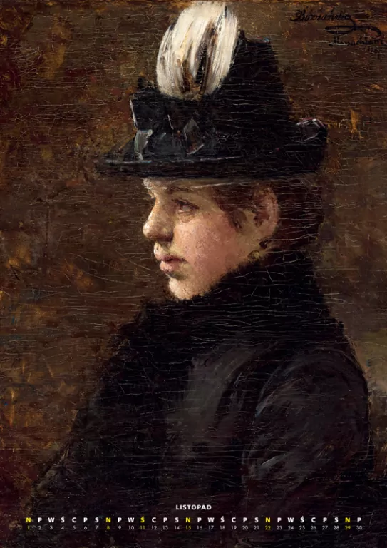 Kalendarz 2026 - Olga Boznańska A3 - tantis.pl