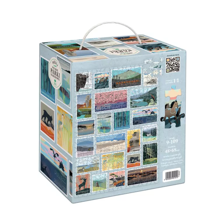 CzuCzu. Puzzlove. Polskie Parki narodowe 500 - tantis.pl