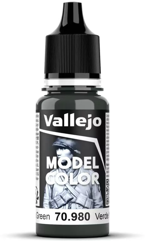 Farba Nr 100 Black Green 17ml Matt - tantis.pl