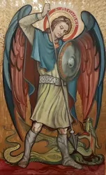 Magnes na lodówkę - Św. Michał Archanioł