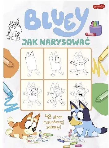 Jak narysować. Bluey - tantis.pl
