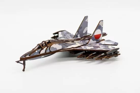 Puzzle drewniane. MIG