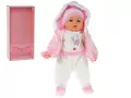 Lalka bobas ze smoczkiem i polskim głosem 45cm - tantis.pl