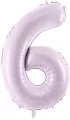 Balon foliowy cyfra 6 72cm fioletowy - tantis.pl
