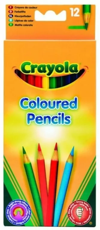 Kredki ołówkowe 12 sztuk - tantis.pl