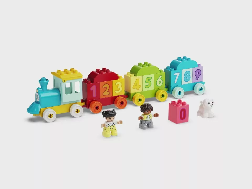 LEGO® Duplo. My First. Pociąg z cyferkami — nauka liczenia. 10954 - tantis.pl