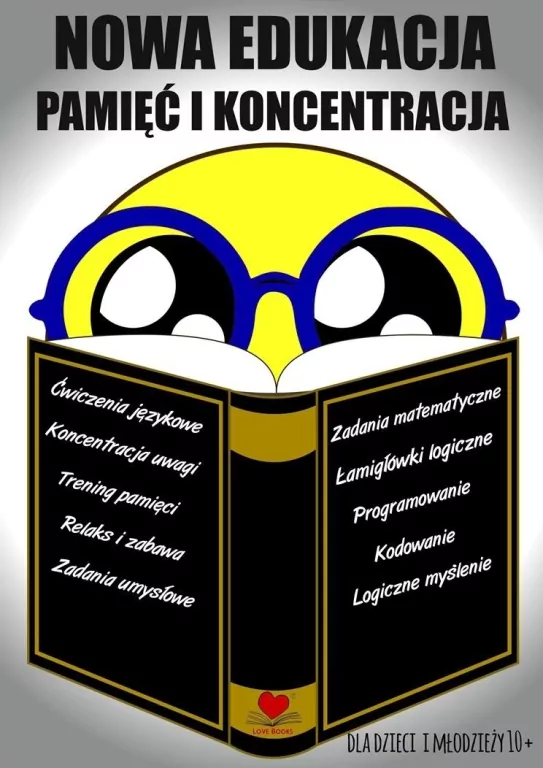 Nowa edukacja. Pamięć i koncentracja 10+ - tantis.pl