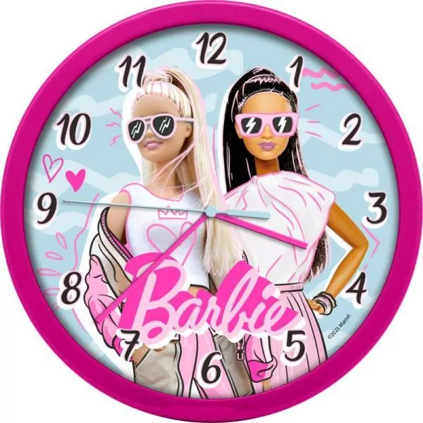 Barbie Zegar ścienny Wall clock 25 cm - tantis.pl