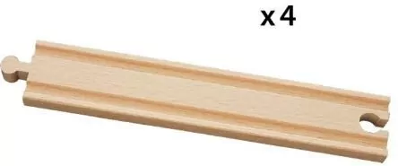 Drewniane tory proste - tantis.pl