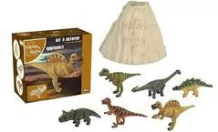 Duża figurka dinozaura - wykopalisko z wulkanu MIX