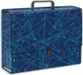 Teczka z rączką B4 jumbo geometria PENMATE - tantis.pl