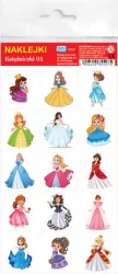 Naklejki Księżniczki, 4 sztuki