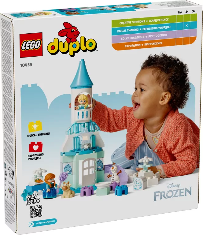 LEGO® Duplo. Przyjęcie w lodowym zamku Anny i Elzy 10455 - tantis.pl