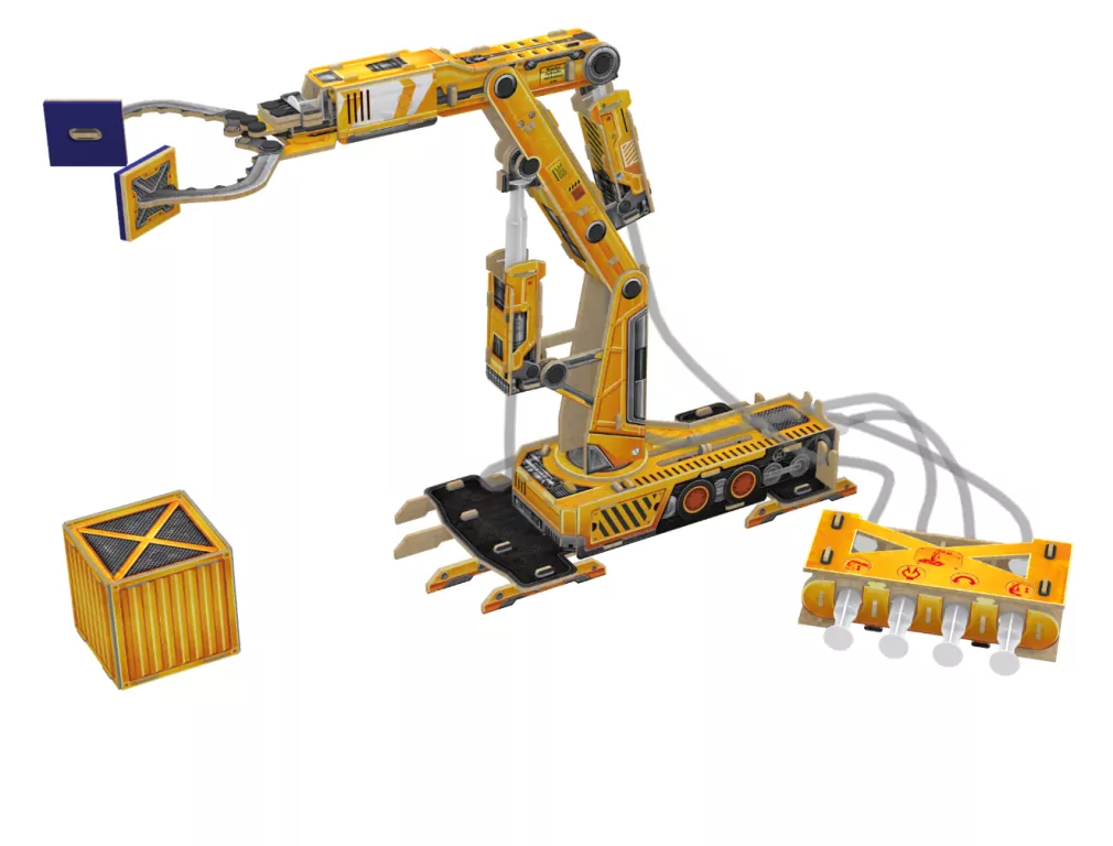 Cubic Fun. National Geographic. Robotyczne ramię hydrauliczne - tantis.pl