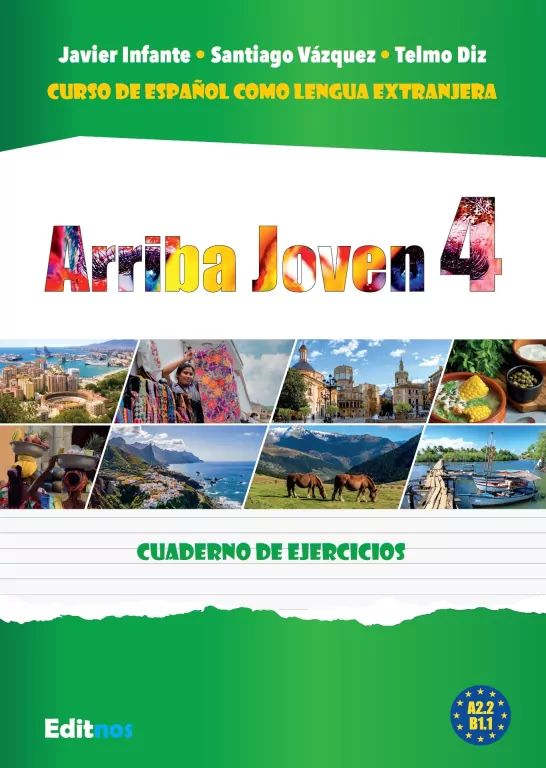 Arriba Joven 4 Ćwiczenia A2.2-B1.1 - tantis.pl