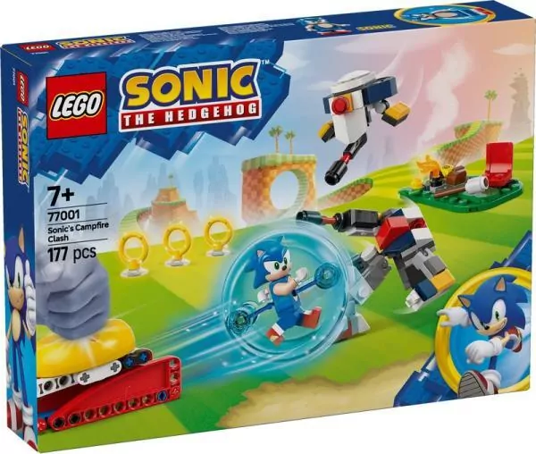 LEGO® Sonic The Hedgehog. Sonic i biwakowa bitwa 77001 - tantis.pl