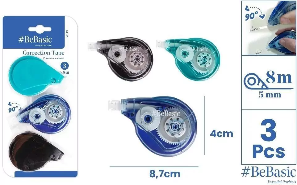 Korektor w taśmie 5mmx8m - tantis.pl