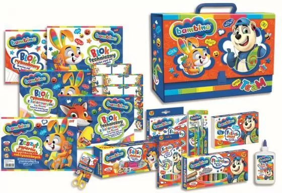 Zestaw plastyczny małego artysty Bambino - tantis.pl