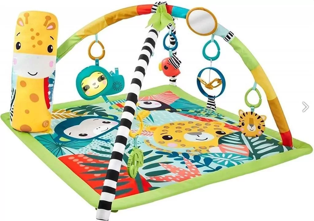 Fisher Price. Mata edukacyjna 3w1. Las tropikalny - tantis.pl