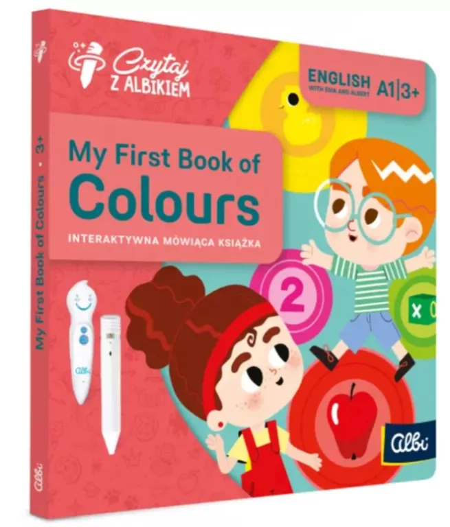 My First Book of Colours 3+. Czytaj z Albikiem - tantis.pl