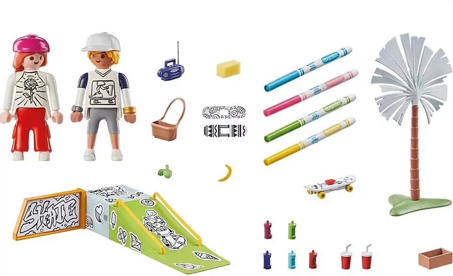 Playmobil Skatepark 71515 - tantis.pl