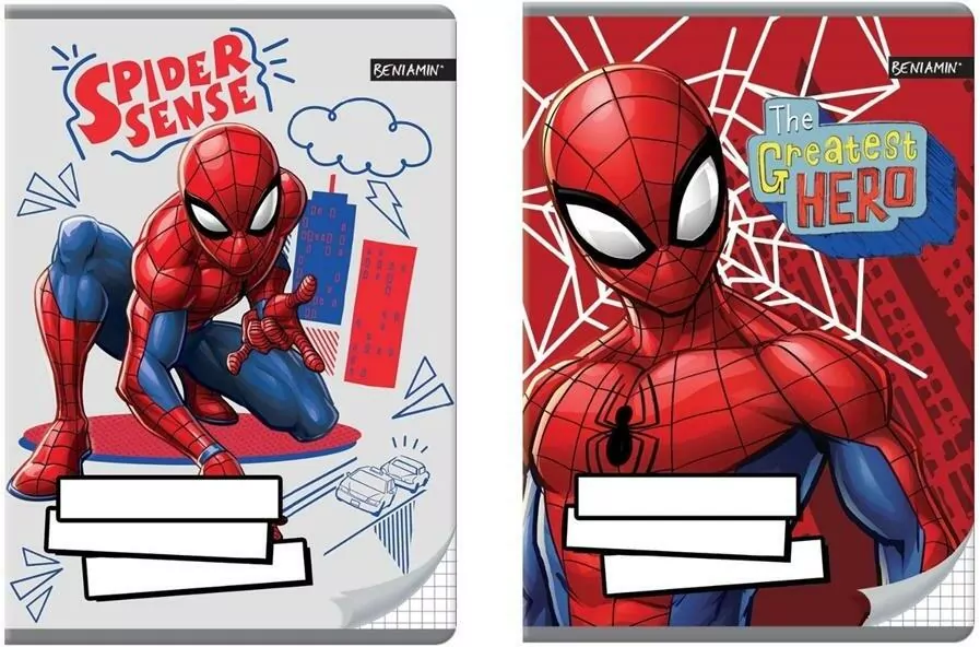 Zeszyt Spider-Man. A5/32K. Kratka. 10 sztuk - tantis.pl