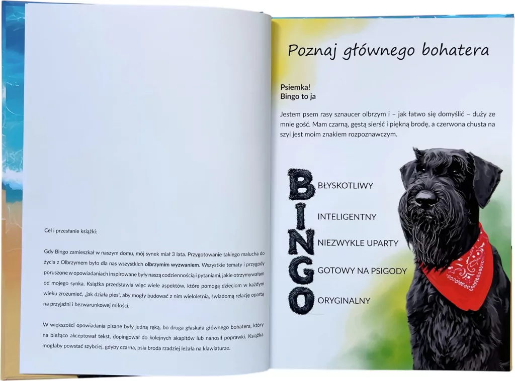 Sznaucer Bingo na tropie psigód - tantis.pl