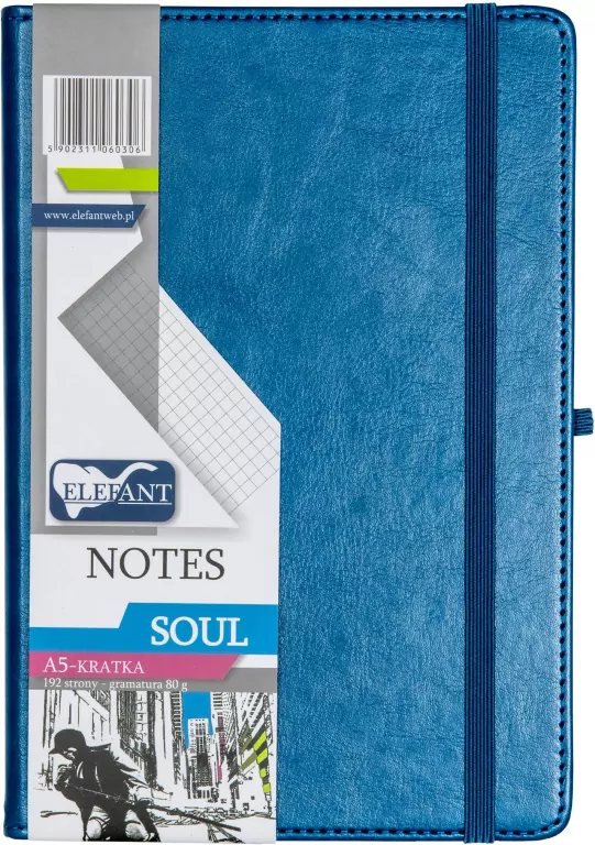 Notes A5 Soul. Niebieski - tantis.pl