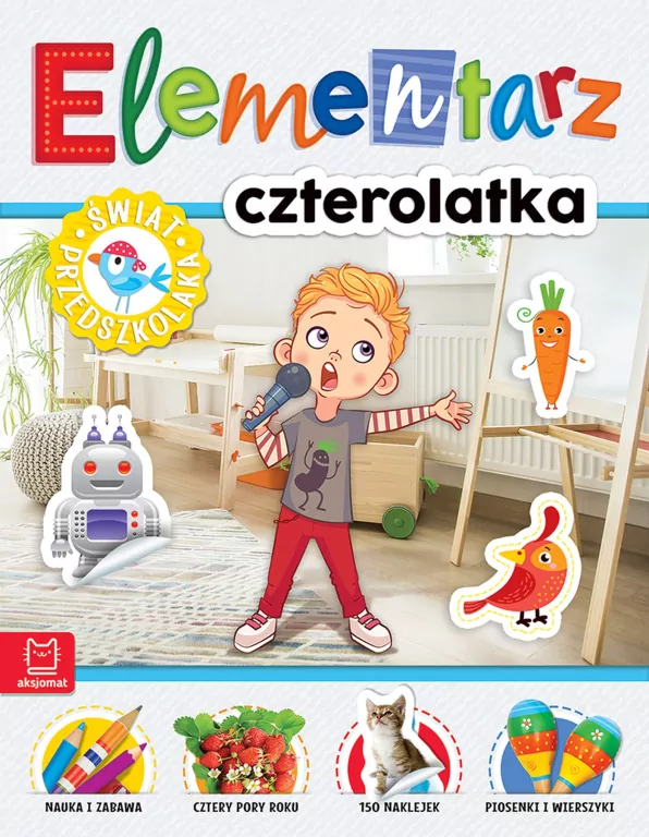 Elementarz czterolatka. Świat przedszkolaka - tantis.pl