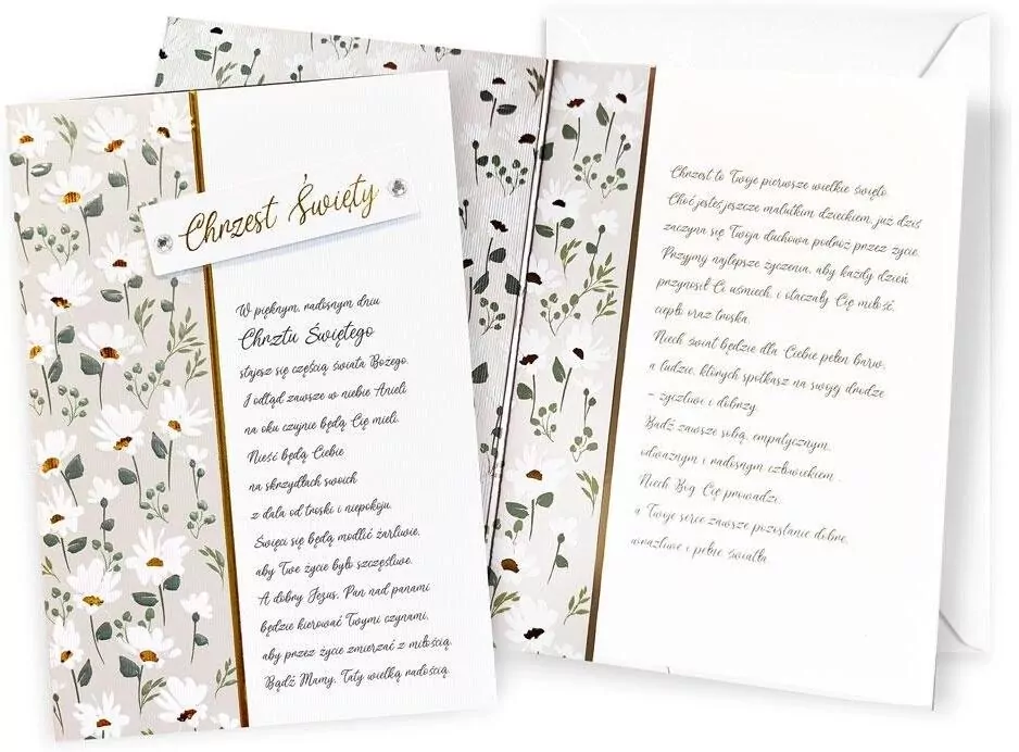 Karnet Chrzest - tantis.pl