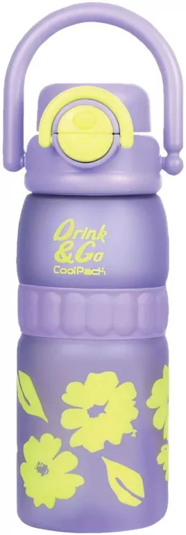 Bidon 740ml Coolpack Sphera Flores Lila - tantis.pl