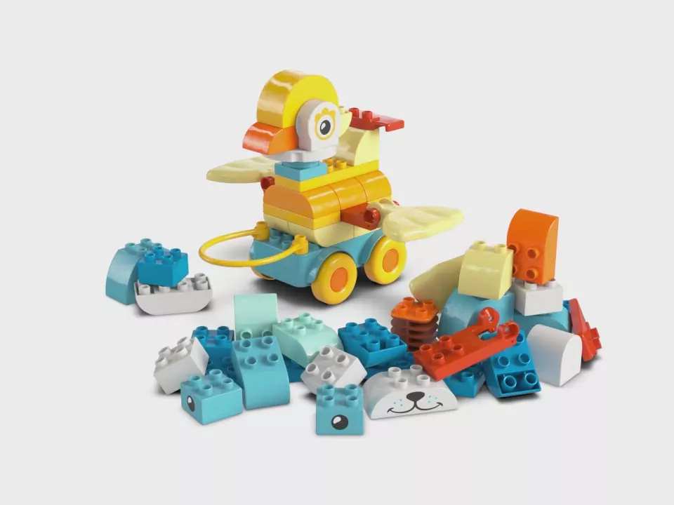 LEGO® Duplo. 3 w 1 Zwierzątka na kółkach 10448 - tantis.pl
