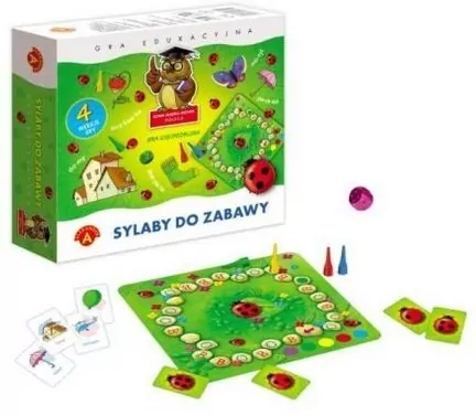 Sylaby do zabawy. Gra edukacyjna - tantis.pl