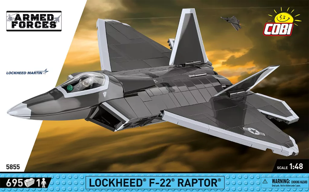 Cobi. Armed Forces Lockheed F-22 Raptor. - tantis.pl