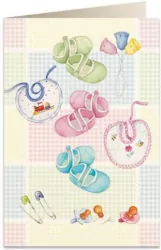 Karnet B6 + koperta: Narodziny