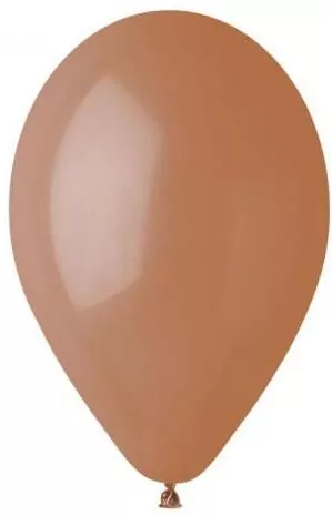 Balony Gemar pastel kawowe 100szt - tantis.pl