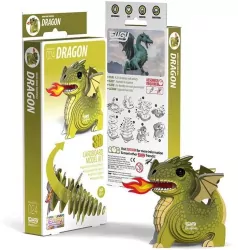 Smok Eugy. Eko Układanka 3D