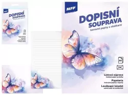 Papeteria lux 5+10 motyl