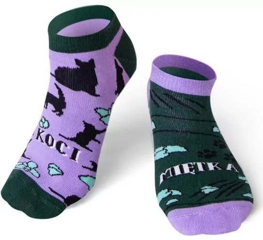 Skarpety stopki. Kocimiętka 35-38 - tantis.pl